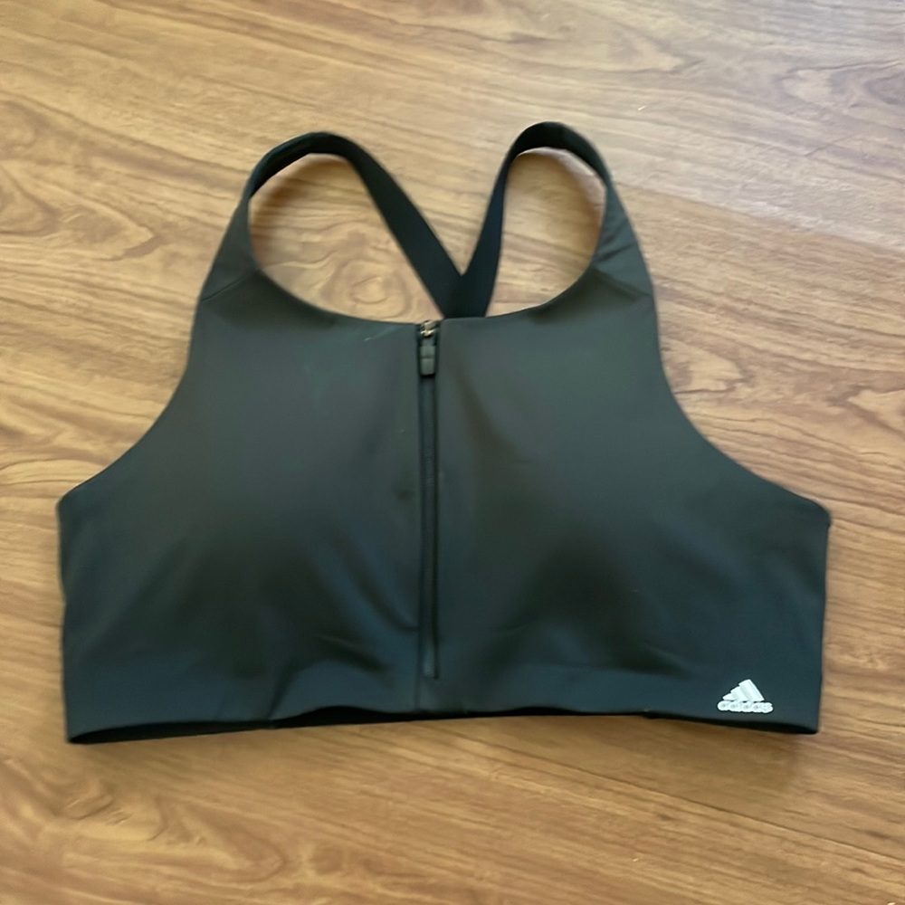 Adidas “ultimate bra” Running bra extra large, black, hi support for running